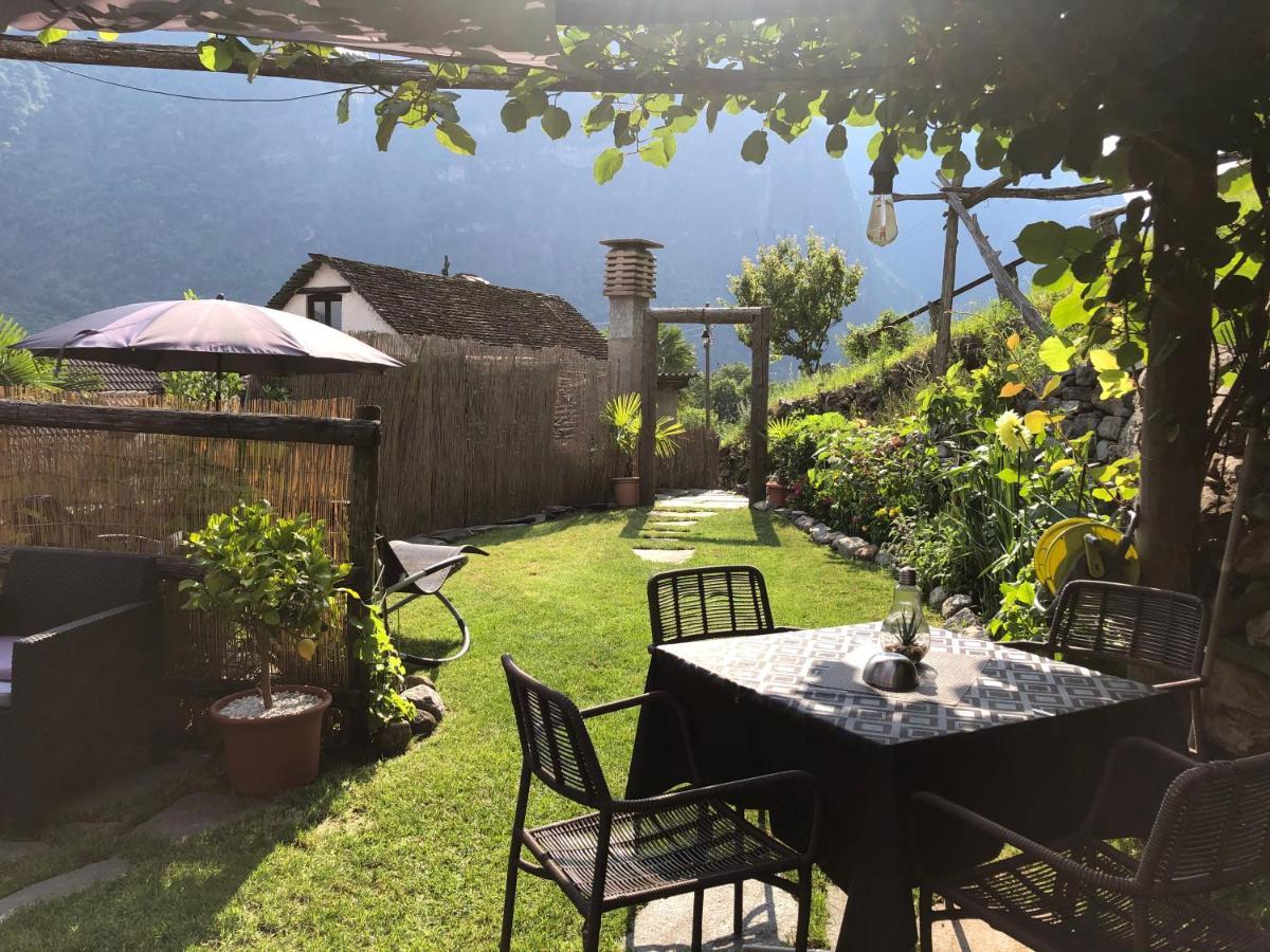 B&B Osteria Morganti Someo エクステリア 写真