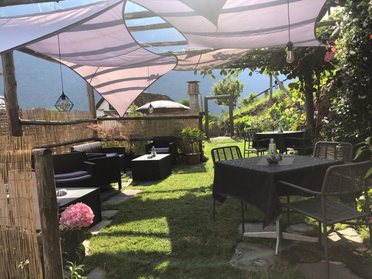 B&B Osteria Morganti Someo エクステリア 写真