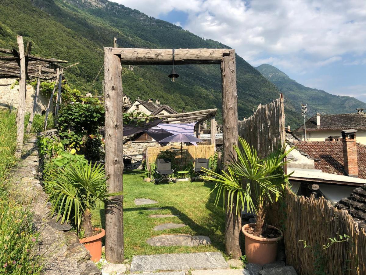 B&B Osteria Morganti Someo エクステリア 写真