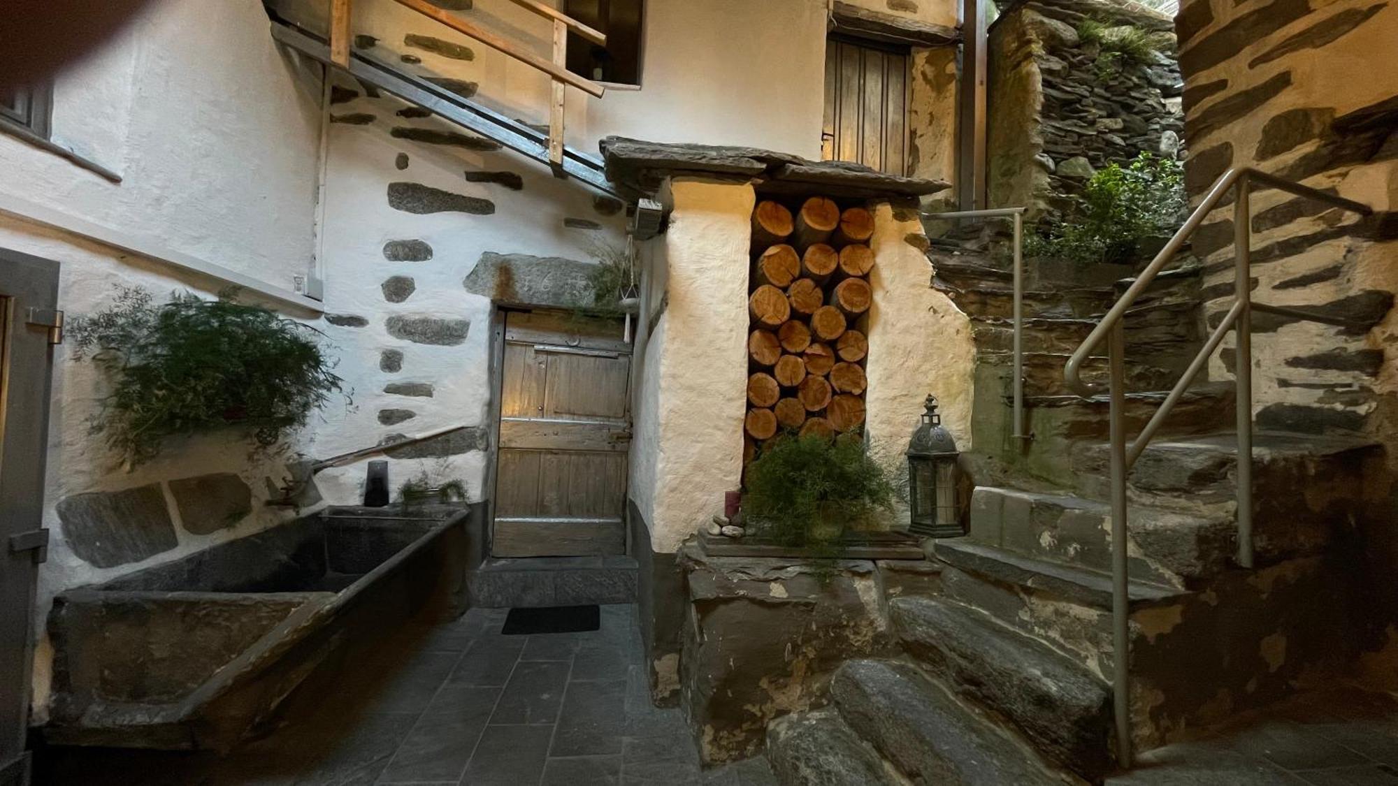 B&B Osteria Morganti Someo エクステリア 写真